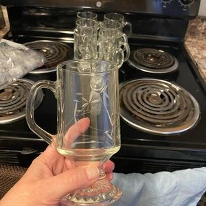 Princess House Pedestal Mugs